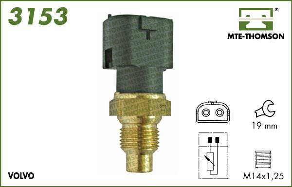 MTE-Thomson 3153 Sensor, coolant temperature 3153: Buy near me at 2407.PL in Poland at an Affordable price!