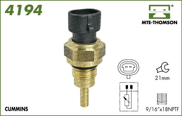 MTE-Thomson 4193 Sensor, coolant temperature 4193: Buy near me in Poland at 2407.PL - Good price!