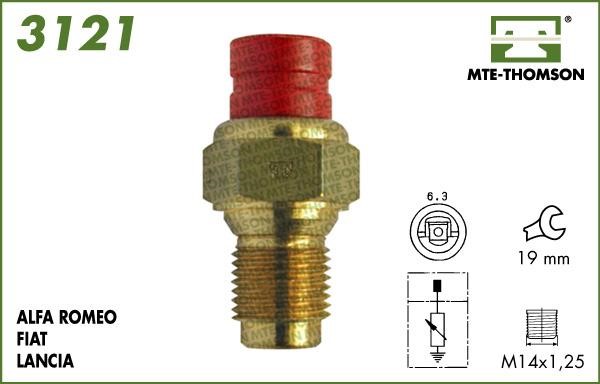 MTE-Thomson 3121 Sensor, coolant temperature 3121: Buy near me in Poland at 2407.PL - Good price!