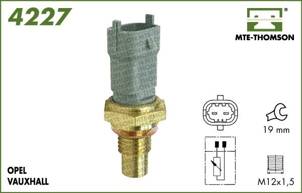 MTE-Thomson 4227 Sensor, coolant temperature 4227: Buy near me in Poland at 2407.PL - Good price!