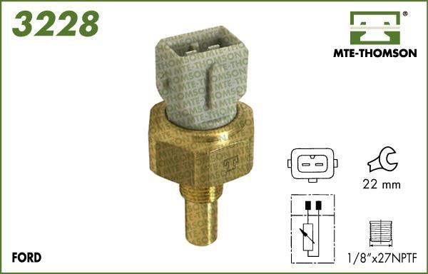 MTE-Thomson 3228 Sensor, coolant temperature 3228: Buy near me in Poland at 2407.PL - Good price!