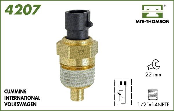 MTE-Thomson 4207 Sensor, Kühlmitteltemperatur 4207: Kaufen Sie zu einem guten Preis in Polen bei 2407.PL!