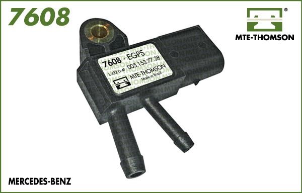 MTE-Thomson 7608 Sensor, exhaust pressure 7608: Buy near me in Poland at 2407.PL - Good price!