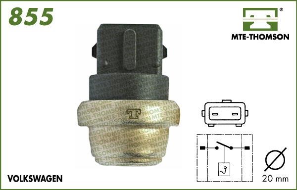 MTE-Thomson 855.105 Temperature Switch, coolant warning lamp 855105: Buy near me in Poland at 2407.PL - Good price!