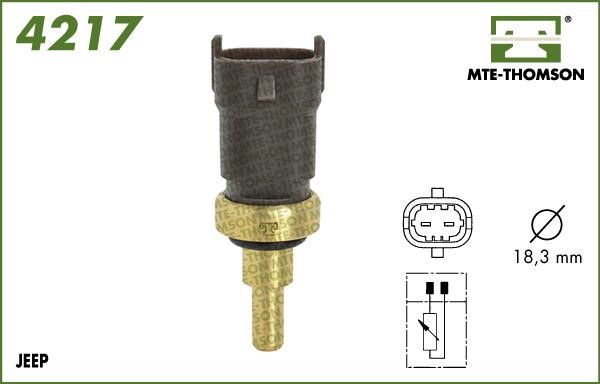 MTE-Thomson 4217 Sensor, coolant temperature 4217: Buy near me in Poland at 2407.PL - Good price!