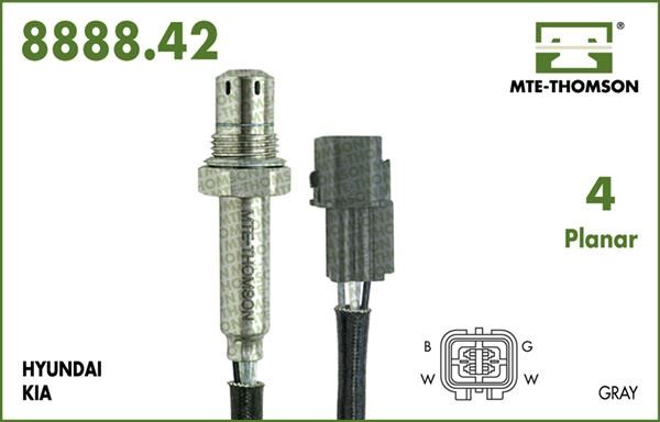 MTE-Thomson 8888.42.063 Lambda Sensor 888842063: Buy near me in Poland at 2407.PL - Good price!