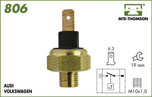 MTE-Thomson 806.120 Temperature Switch, coolant warning lamp 806120: Buy near me in Poland at 2407.PL - Good price!