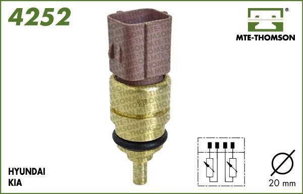 MTE-Thomson 4252 Sensor, Kühlmitteltemperatur 4252: Bestellen Sie in Polen zu einem guten Preis bei 2407.PL!