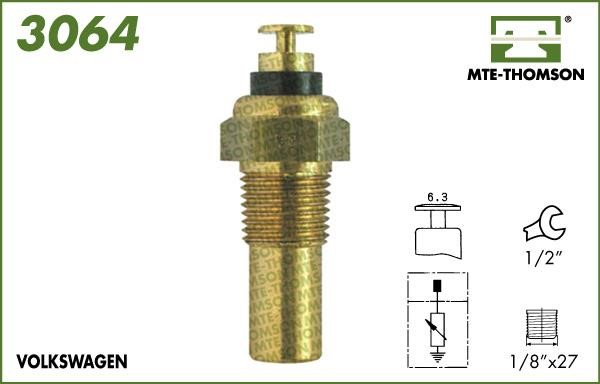MTE-Thomson 3064 Sensor, coolant temperature 3064: Buy near me at 2407.PL in Poland at an Affordable price!