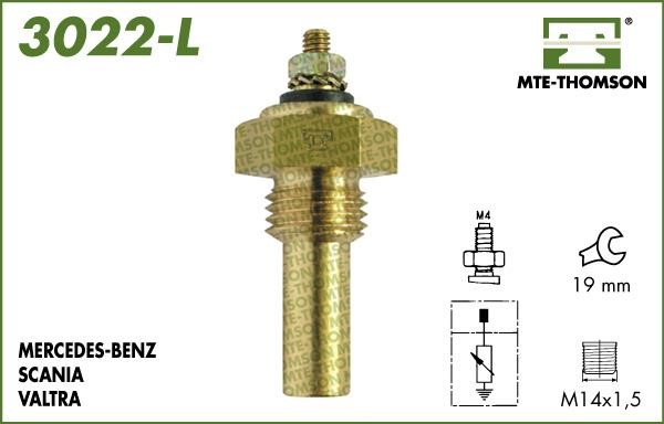 MTE-Thomson 3022-L Sensor, coolant temperature 3022L: Buy near me in Poland at 2407.PL - Good price!