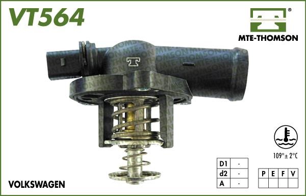 MTE-Thomson VT564.109 Thermostat, coolant VT564109: Buy near me in Poland at 2407.PL - Good price!