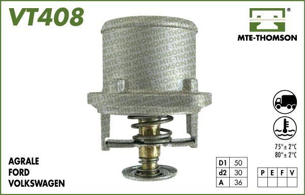 MTE-Thomson VT408.80 Термостат, охолоджувальна рідина VT40880: Купити у Польщі - Добра ціна на 2407.PL!