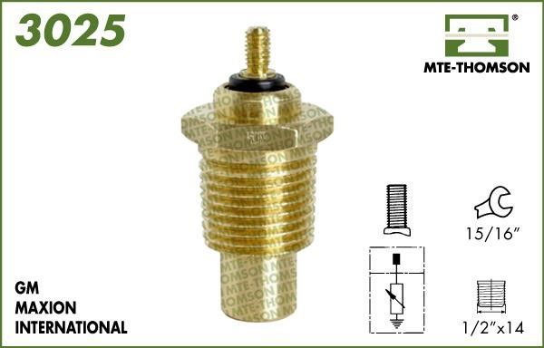 MTE-Thomson 3025 Sensor, coolant temperature 3025: Buy near me at 2407.PL in Poland at an Affordable price!