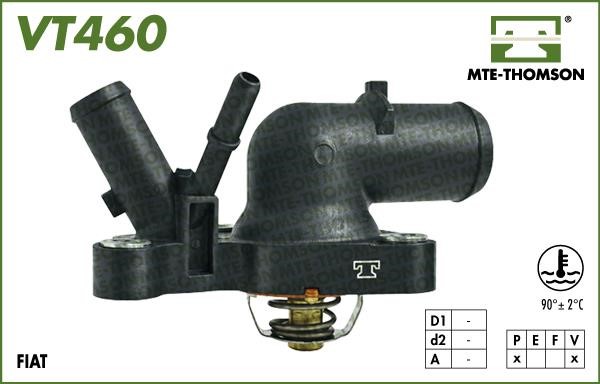 MTE-Thomson VT460.90 Thermostat, coolant VT46090: Buy near me in Poland at 2407.PL - Good price!