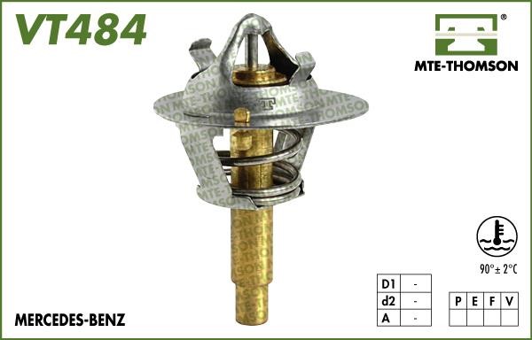 MTE-Thomson VT484.90 Thermostat, coolant VT48490: Buy near me in Poland at 2407.PL - Good price!