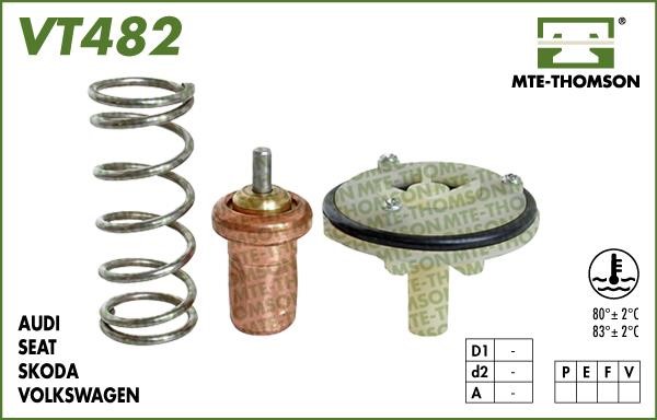 MTE-Thomson VT482.80 Thermostat, coolant VT48280: Buy near me in Poland at 2407.PL - Good price!