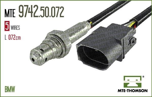 MTE-Thomson 9742.50.072 Lambda sensor 974250072: Buy near me in Poland at 2407.PL - Good price!