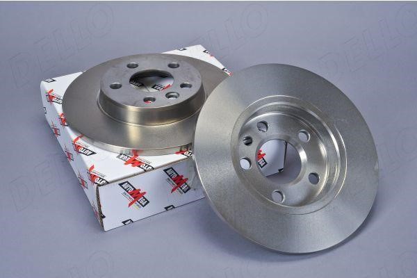 AutoMega 120038710 Rear brake disc, non-ventilated 120038710: Buy near me in Poland at 2407.PL - Good price!