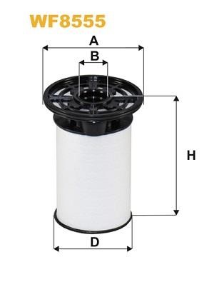 WIX WF8555 Фільтр палива WF8555: Приваблива ціна - Купити у Польщі на 2407.PL!