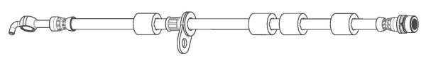 CEF 514948 Гальмівний шланг 514948: Приваблива ціна - Купити у Польщі на 2407.PL!