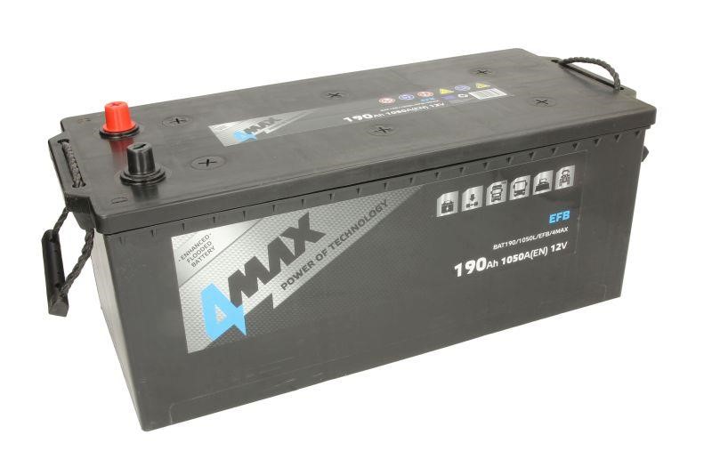 Battery 4max EFB 12V 190Ah 1050A(EN) L+ 4max BAT190&#x2F;1050L&#x2F;EFB&#x2F;4MAX