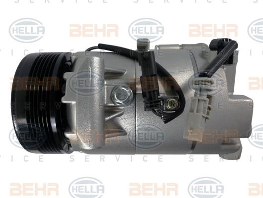 Hella 8FK 351 002-761 Compressor, air conditioning 8FK351002761: Buy near me at 2407.PL in Poland at an Affordable price!
