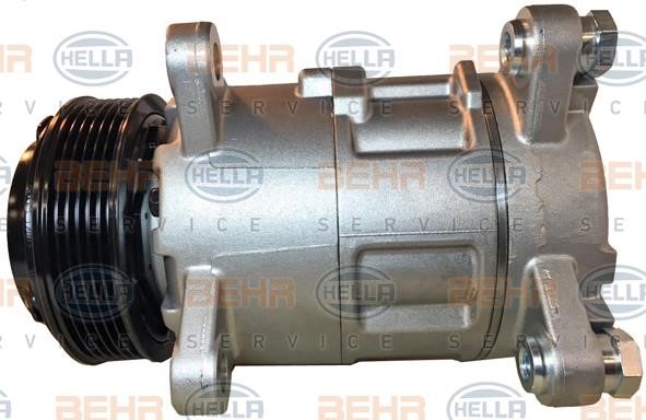 Hella 8FK 351 002-831 Compressor, air conditioning 8FK351002831: Buy near me in Poland at 2407.PL - Good price!