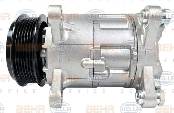 Hella 8FK 351 002-861 Compressor, air conditioning 8FK351002861: Buy near me in Poland at 2407.PL - Good price!