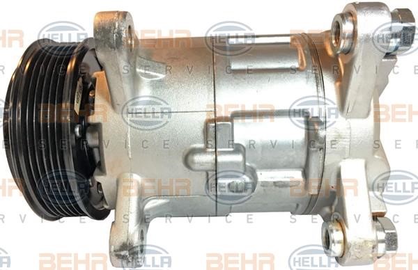 Hella 8FK 351 003-931 Compressor, air conditioning 8FK351003931: Buy near me in Poland at 2407.PL - Good price!