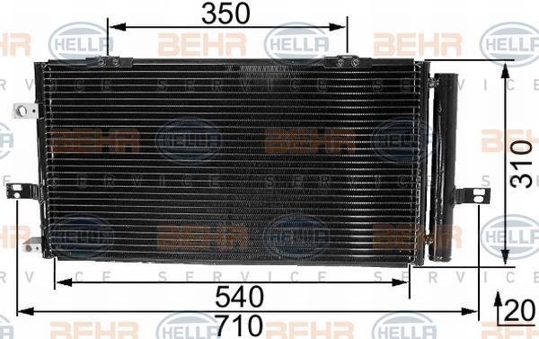 Hella 8FC 351 037-671 Cooler Module 8FC351037671: Buy near me in Poland at 2407.PL - Good price!