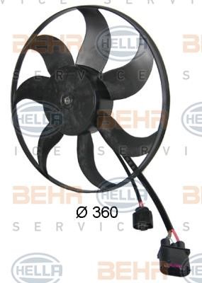 Hella 8EW 351 039-171 Fan, radiator 8EW351039171: Buy near me in Poland at 2407.PL - Good price!