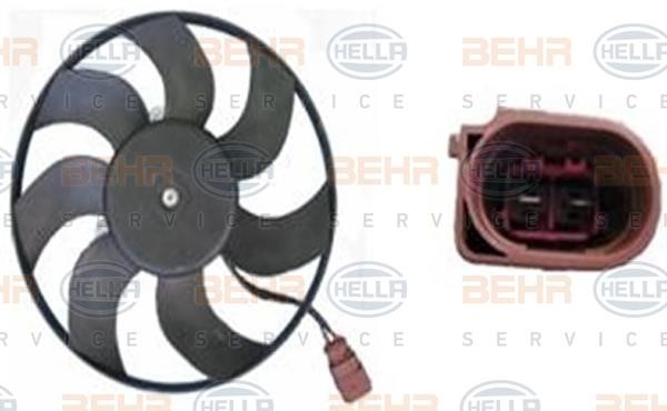 Hella 8EW 351 040-064 Fan, radiator 8EW351040064: Buy near me at 2407.PL in Poland at an Affordable price!