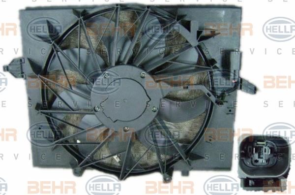 Hella 8EW 351 104-451 Fan, radiator 8EW351104451: Buy near me in Poland at 2407.PL - Good price!