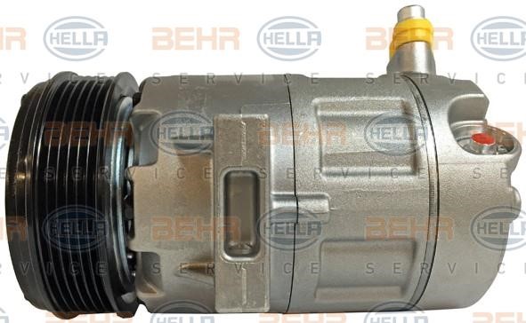 Hella 8FK 351 106-911 Compressor, air conditioning 8FK351106911: Buy near me in Poland at 2407.PL - Good price!