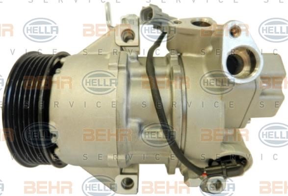 Hella 8FK 351 125-701 Compressor, air conditioning 8FK351125701: Buy near me in Poland at 2407.PL - Good price!