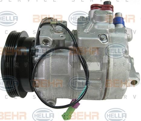 Hella 8FK 351 126-981 Compressor, air conditioning 8FK351126981: Buy near me in Poland at 2407.PL - Good price!