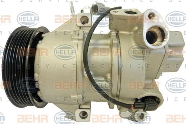 Hella 8FK 351 125-741 Compressor, air conditioning 8FK351125741: Buy near me at 2407.PL in Poland at an Affordable price!
