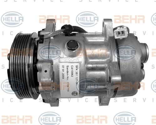 Hella 8FK 351 127-081 Compressor, air conditioning 8FK351127081: Buy near me in Poland at 2407.PL - Good price!