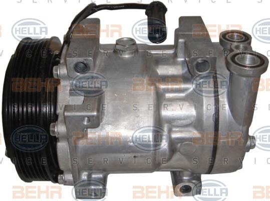 Hella 8FK 351 127-731 Compressor, air conditioning 8FK351127731: Buy near me in Poland at 2407.PL - Good price!