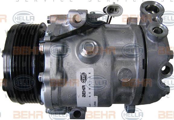 Hella 8FK 351 127-761 Compressor, air conditioning 8FK351127761: Buy near me in Poland at 2407.PL - Good price!