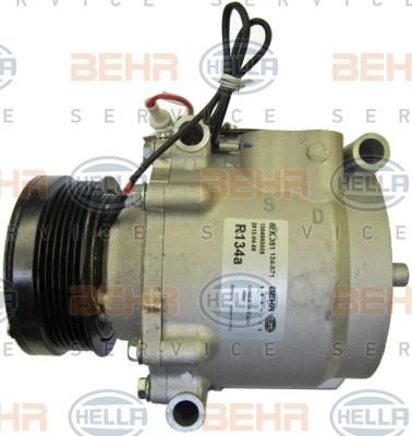 Hella 8FK 351 134-671 Compressor, air conditioning 8FK351134671: Buy near me in Poland at 2407.PL - Good price!