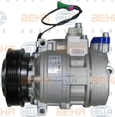 Hella 8FK 351 132-581 Compressor, air conditioning 8FK351132581: Buy near me at 2407.PL in Poland at an Affordable price!