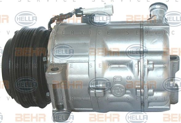 Hella 8FK 351 134-791 Compressor, air conditioning 8FK351134791: Buy near me in Poland at 2407.PL - Good price!