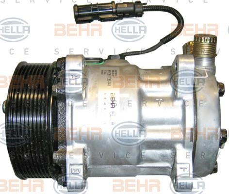 Hella 8FK 351 135-641 Compressor, air conditioning 8FK351135641: Buy near me in Poland at 2407.PL - Good price!