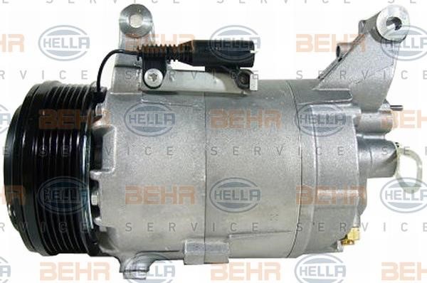 Hella 8FK 351 135-601 Compressor, air conditioning 8FK351135601: Buy near me in Poland at 2407.PL - Good price!