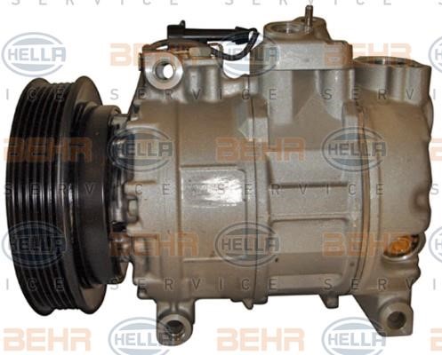 Hella 8FK 351 176-551 Compressor, air conditioning 8FK351176551: Buy near me in Poland at 2407.PL - Good price!
