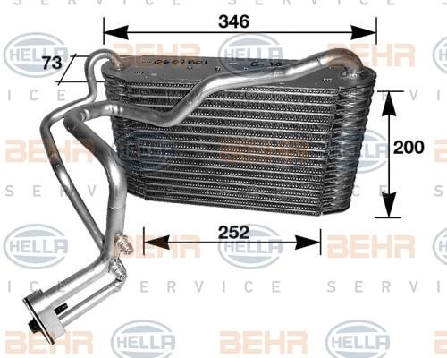 Hella 8FV 351 210-191 Air conditioner evaporator 8FV351210191: Buy near me in Poland at 2407.PL - Good price!