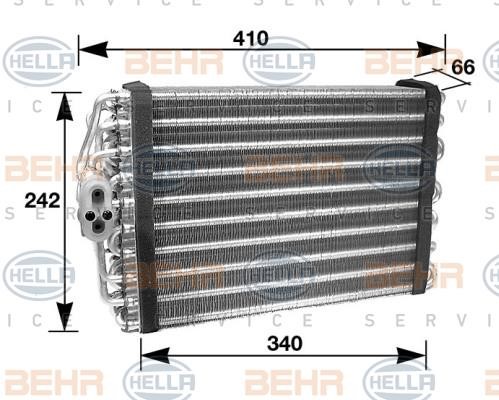 Hella 8FV 351 210-331 Air conditioner evaporator 8FV351210331: Buy near me in Poland at 2407.PL - Good price!