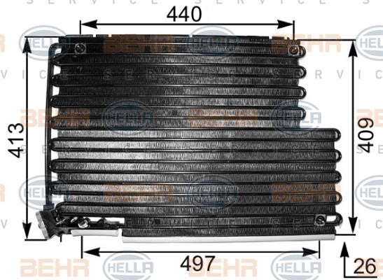 Hella 8FC 351 301-311 Cooler Module 8FC351301311: Buy near me in Poland at 2407.PL - Good price!