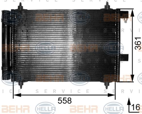Hella 8FC 351 300-251 Cooler Module 8FC351300251: Buy near me in Poland at 2407.PL - Good price!